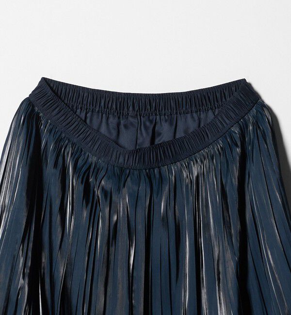 UNITED ARROWS green label relaxing「シャイニー プリーツ スカート」|スカート|