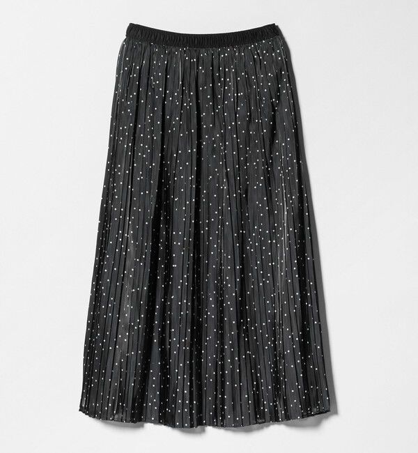 UNITED ARROWS green label relaxing「シャイニー プリーツ スカート」|スカート|