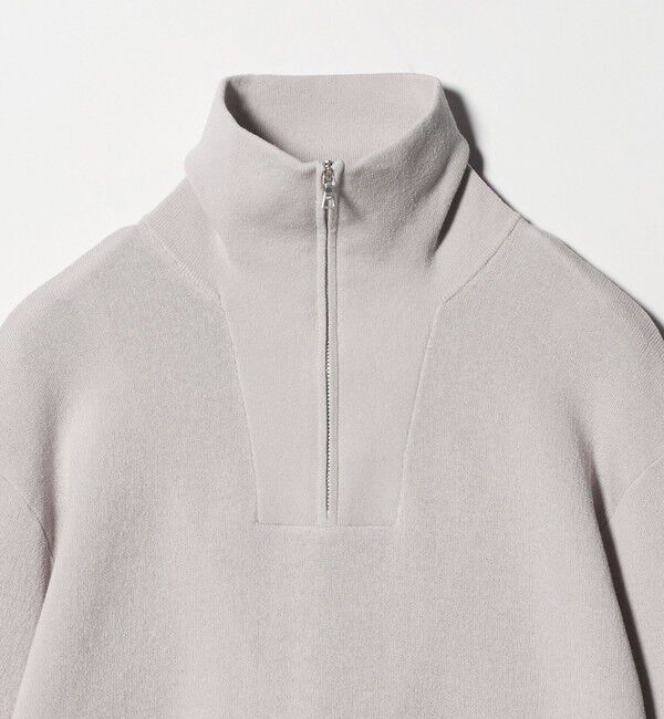 UNITED ARROWS green label relaxing「ハーフ ジップ プルオーバー ウォッシャブル」|ニット・セーター|