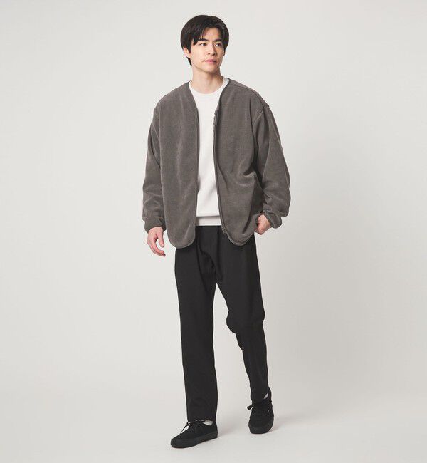 UNITED ARROWS green label relaxing「カット コール ボア ブルゾン」|カーディガン|