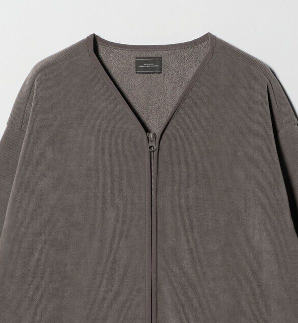 UNITED ARROWS green label relaxing「カット コール ボア ブルゾン」|カーディガン|