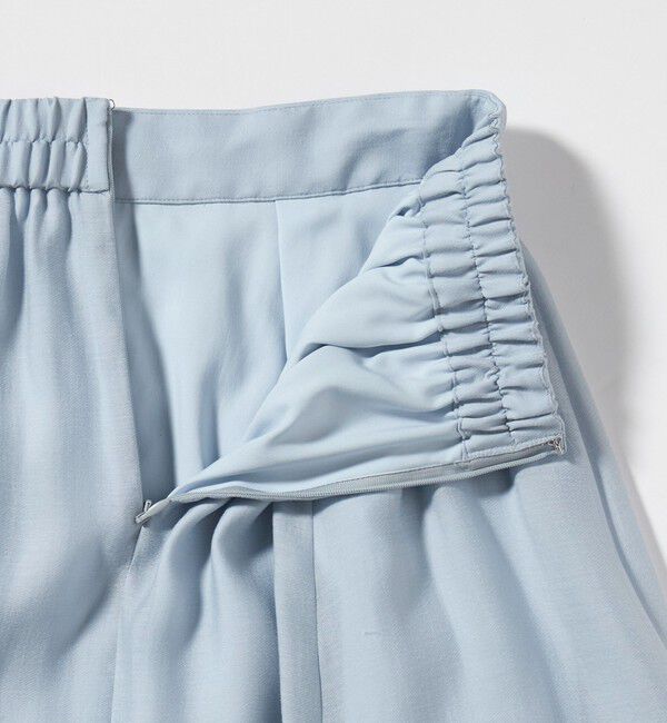 UNITED ARROWS green label relaxing「［size SHORTあり］エアリーギャザー スカート」|フレア|