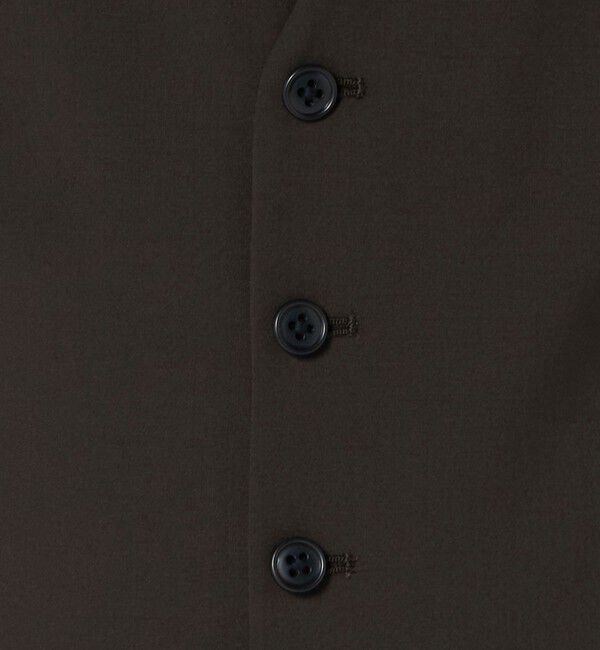 UNITED ARROWS green label relaxing「A+ TWPU トロピカル無地 スリム 5B セットアップ ベスト -ウォッシャブル-」|スーツ|