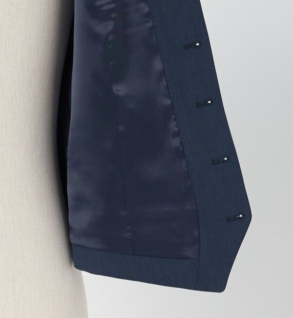 UNITED ARROWS green label relaxing「A+ TWPU トロピカル無地 スリム 5B セットアップ ベスト -ウォッシャブル-」|スーツ|