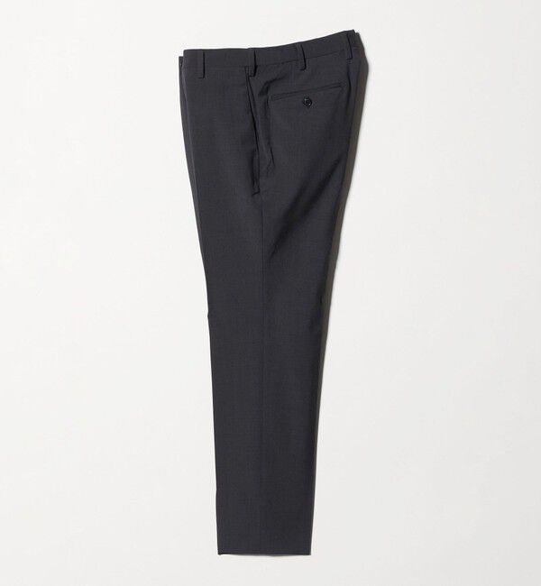 UNITED ARROWS green label relaxing「A+ TWPU トロピカル無地 スリム セットアップ パンツ スラックス -ウォッシャブル・ストレッチ・ウエストア」|スーツ|DK.GRAY