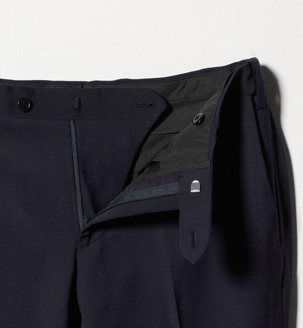 UNITED ARROWS green label relaxing「A+ TWPU トロピカル無地 スリム セットアップ パンツ スラックス -ウォッシャブル・ストレッチ・ウエストア」|スーツ|