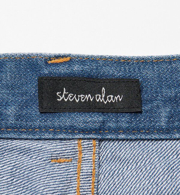 STEVEN ALAN「＜Steven Alan＞コットン デニム ストレート パンツ」|デニム|