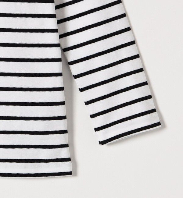 quaranciel「quaranciel:〈洗濯機可能〉ラウンドネック ボーダー カットソー」|Tシャツ・カットソー|