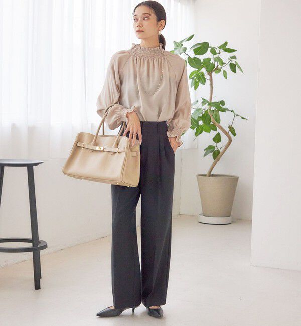 SHIPS for women「【SHIPS別注】MILOS: 金具付き ベルト トート M」|トートバッグ|