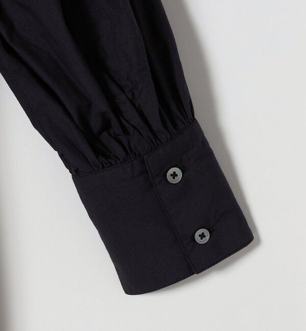 SHIPS any「bon_meur:〈洗濯機可能〉レース ビッグカラー ギャザー パフ シャツワンピース」|ワンピース|