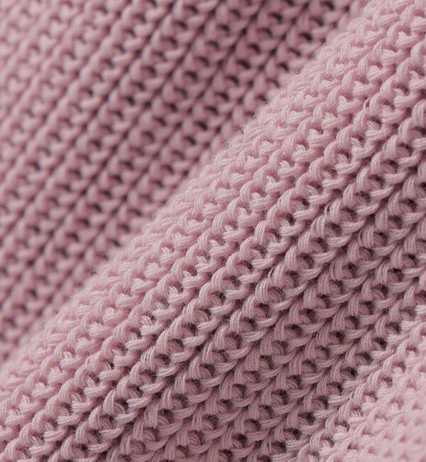 SHIPS any「《予約》SHIPS any:〈手洗い可能〉コットン ミックス スキッパー ポロ ニット プルオーバー」|ニット・セーター|