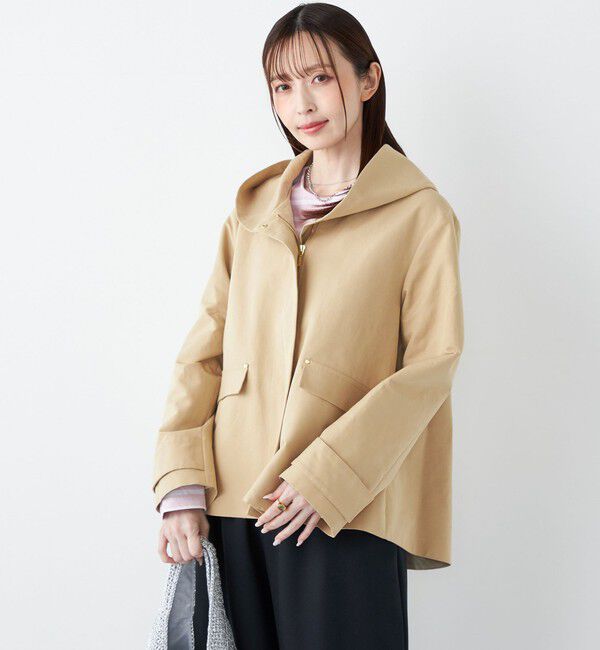 SHIPS Colors 「《予約》SHIPS Colors:〈手洗い可能〉フードカラー ショート コート◆」|その他|