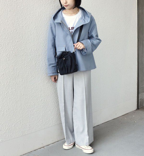 SHIPS Colors 「《予約》SHIPS Colors:〈手洗い可能〉フードカラー ショート コート◆」|その他|