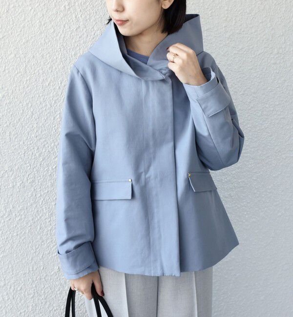 SHIPS Colors 「《予約》SHIPS Colors:〈手洗い可能〉フードカラー ショート コート◆」|その他|