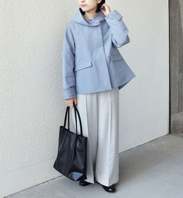 SHIPS Colors 「《予約》SHIPS Colors:〈手洗い可能〉フードカラー ショート コート◆」|その他|