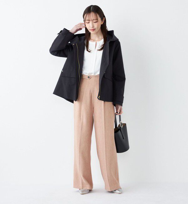 SHIPS Colors 「《予約》SHIPS Colors:〈手洗い可能〉フードカラー ショート コート◆」|その他|