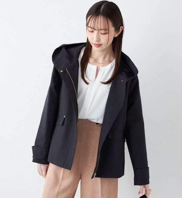 SHIPS Colors 「《予約》SHIPS Colors:〈手洗い可能〉フードカラー ショート コート◆」|その他|