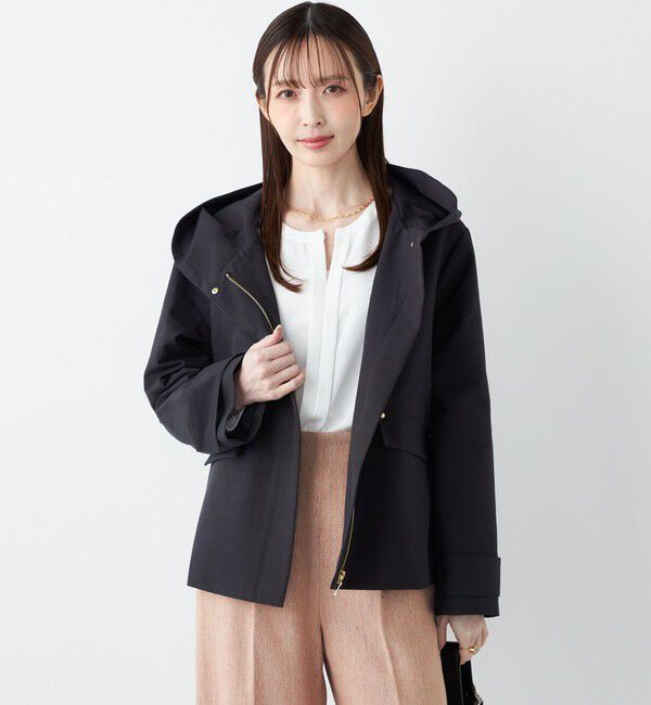 SHIPS Colors 「《予約》SHIPS Colors:〈手洗い可能〉フードカラー ショート コート◆」|その他|