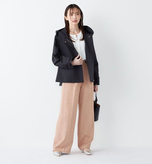 SHIPS Colors 「《予約》SHIPS Colors:〈手洗い可能〉フードカラー ショート コート◆」|その他|