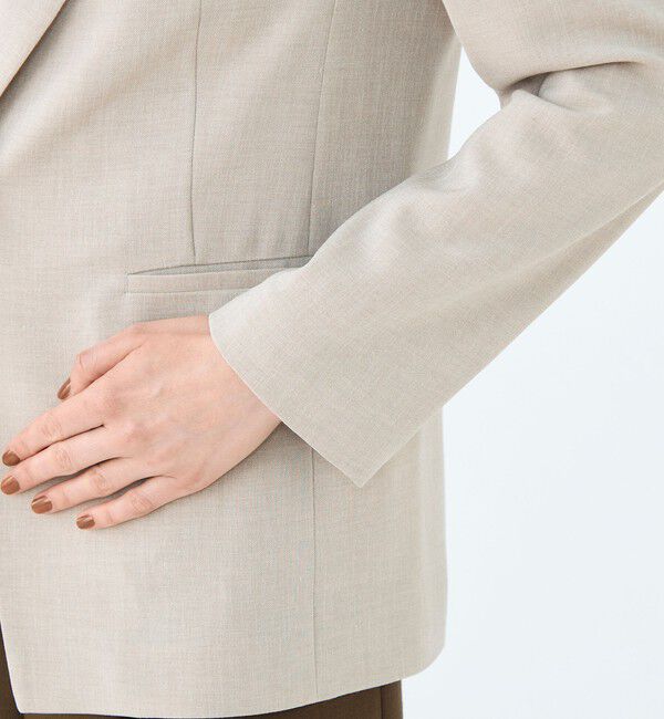 Ballsey「ウーリーツイル 1Bテーラードジャケット」|テーラードジャケット|