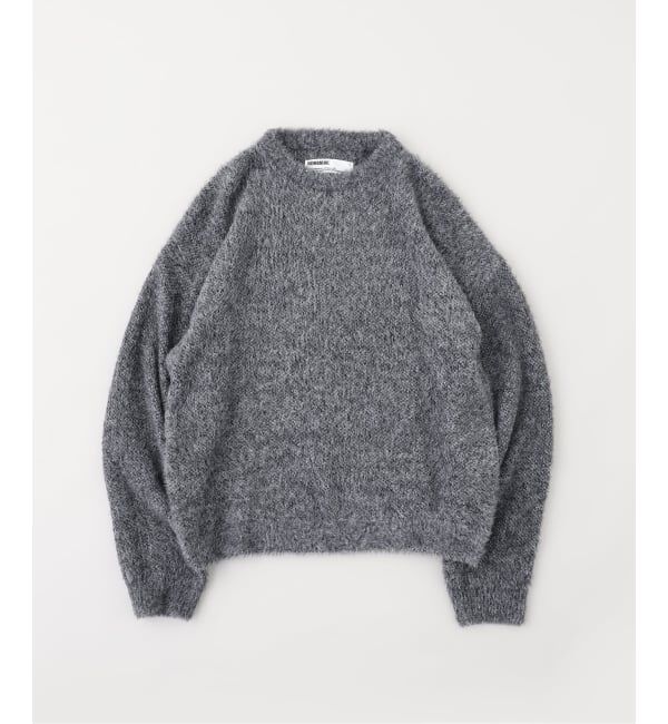 JOINT WORKS「NOMANUAL/ノーマニュアル FUZZ HAIRY KNIT」|ニット・セーター|ネイビー