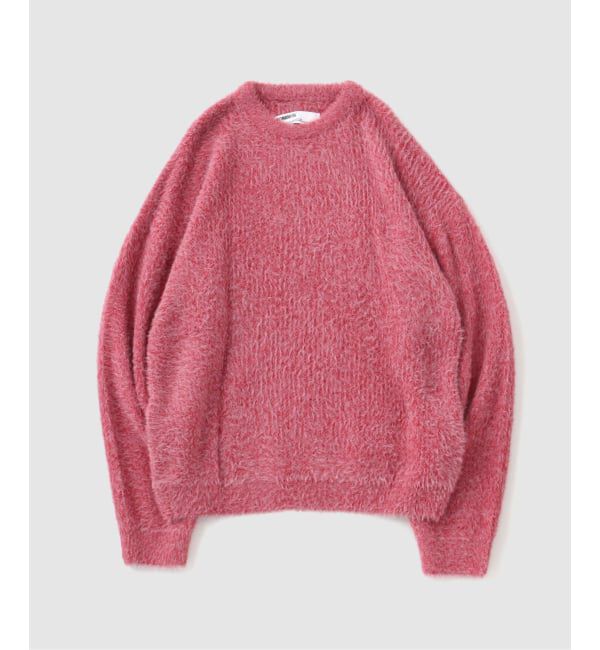 JOINT WORKS「NOMANUAL/ノーマニュアル FUZZ HAIRY KNIT」|ニット・セーター|ボルドー