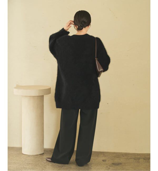 新品　Plage Fur Midi カーディガン　ブラック　今季完売 プラージュ Plage Fur Midi カーディガン （ブラック） - ファッション