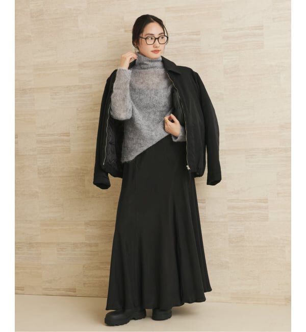 Plage「《追加予約》ALPACA MIX BUTTON ニット 4」|ニット・セーター|