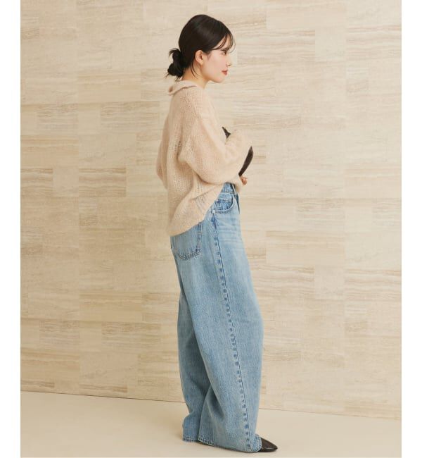 Plage「《追加予約》ALPACA MIX BUTTON ニット 4」|ニット・セーター|