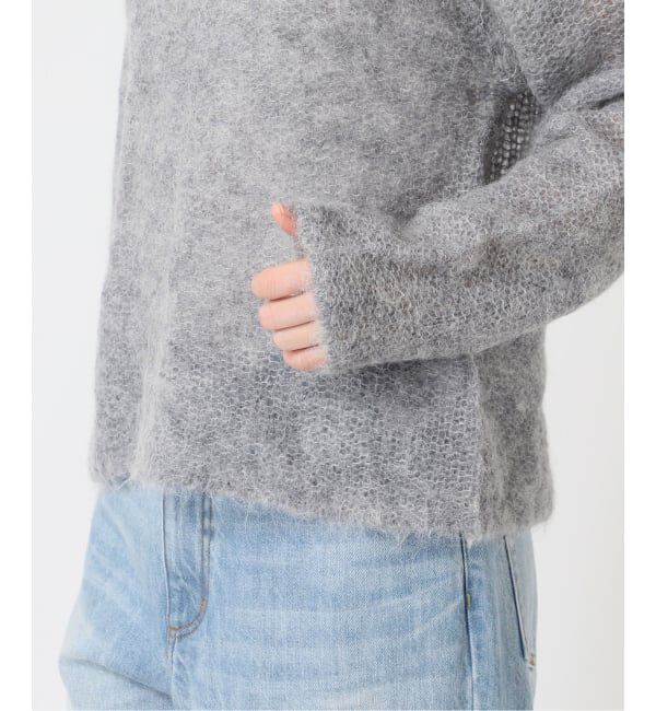Plage「《追加予約》ALPACA MIX BUTTON ニット 4」|ニット・セーター|