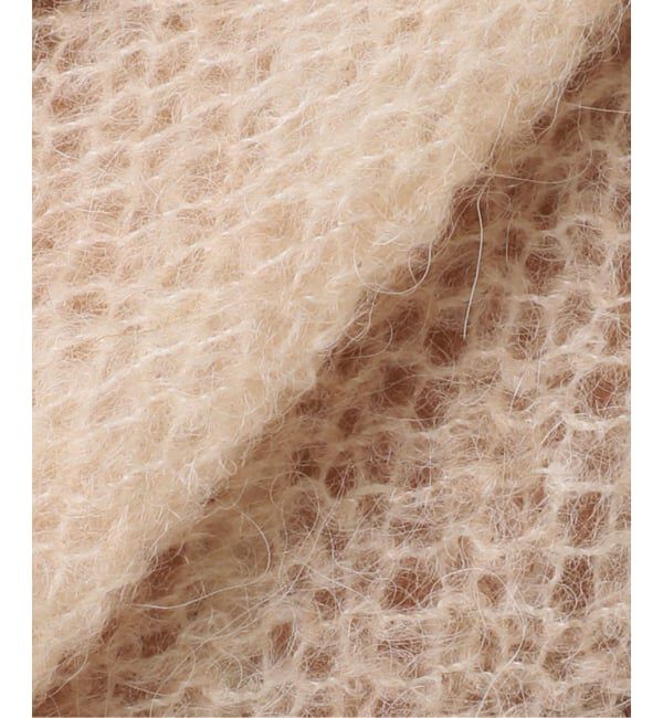 Plage「《追加予約》ALPACA MIX BUTTON ニット 4」|ニット・セーター|