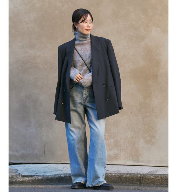 Plage「《追加予約》ALPACA MIX BUTTON ニット 4」|ニット・セーター|