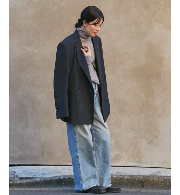 Plage「《追加予約》ALPACA MIX BUTTON ニット 4」|ニット・セーター|