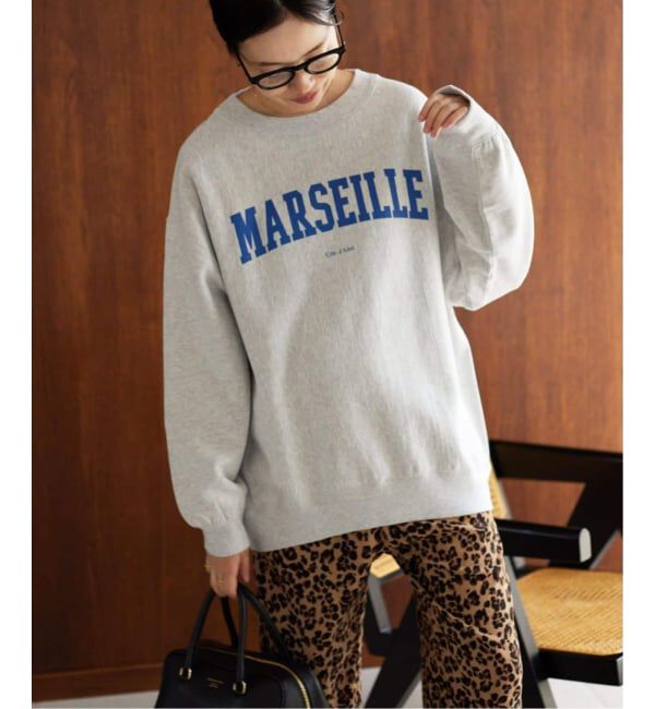 SLOBE IENA「《WEB限定/追加2予約》MARSEILLE ロゴスウェット」|スウェット・ジャージ|