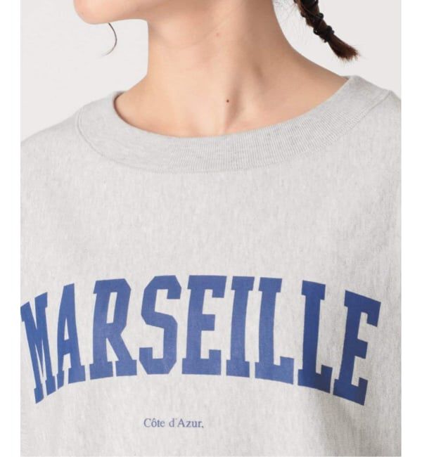 SLOBE IENA「《WEB限定/追加2予約》MARSEILLE ロゴスウェット」|スウェット・ジャージ|