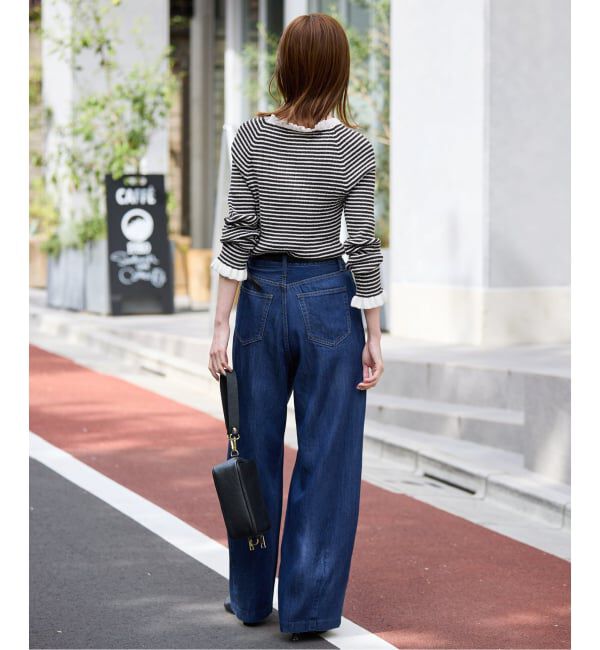 SLOBE IENA「《追加2予約》tyn.TGOR/トゴール フリルカーディガン J0102」|カーディガン|