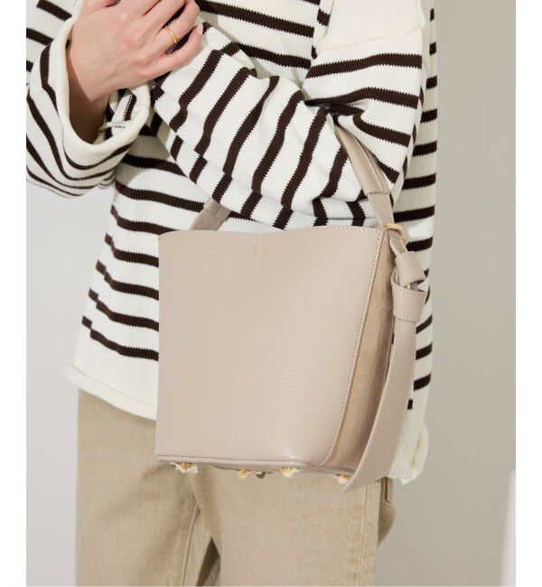 SLOBE IENA「《追加2予約》AULENTTI/オウレンティ バケツバッグ FB-5976-DOSA」|ハンドバッグ|