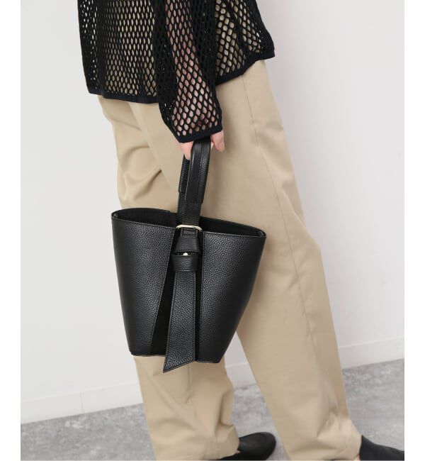 SLOBE IENA「《追加2予約》AULENTTI/オウレンティ バケツバッグ FB-5976-DOSA」|ハンドバッグ|