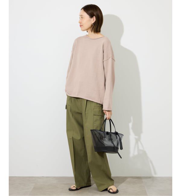 SLOBE IENA「《予約》TRICOTS JEAN MARC/トリコットジーンマルク SLOBE別注 ニットプルオーバー」|ニット・セーター|