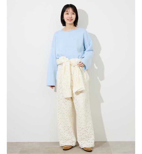 SLOBE IENA「《予約》TRICOTS JEAN MARC/トリコットジーンマルク SLOBE別注 ニットプルオーバー」|ニット・セーター|