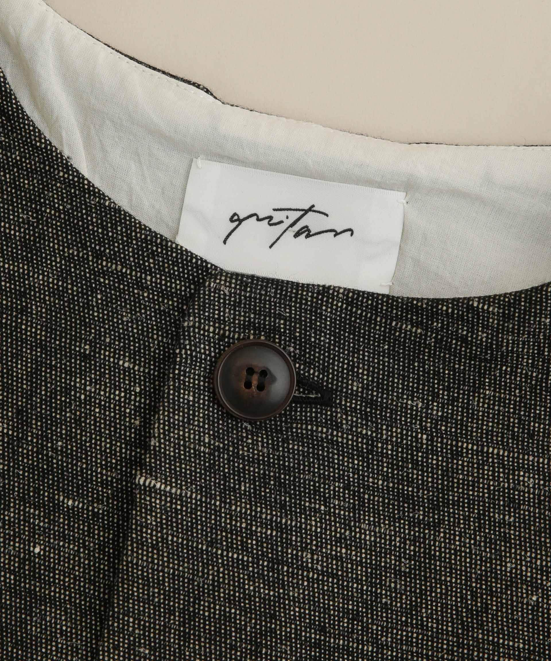 nano･universe「ＧＩＬＥＴ　－　Ｊｕｔｅ／Ｂａｍｂｏｏ　Ｔｗｉｌｌ」|ダウンベスト・ベスト|