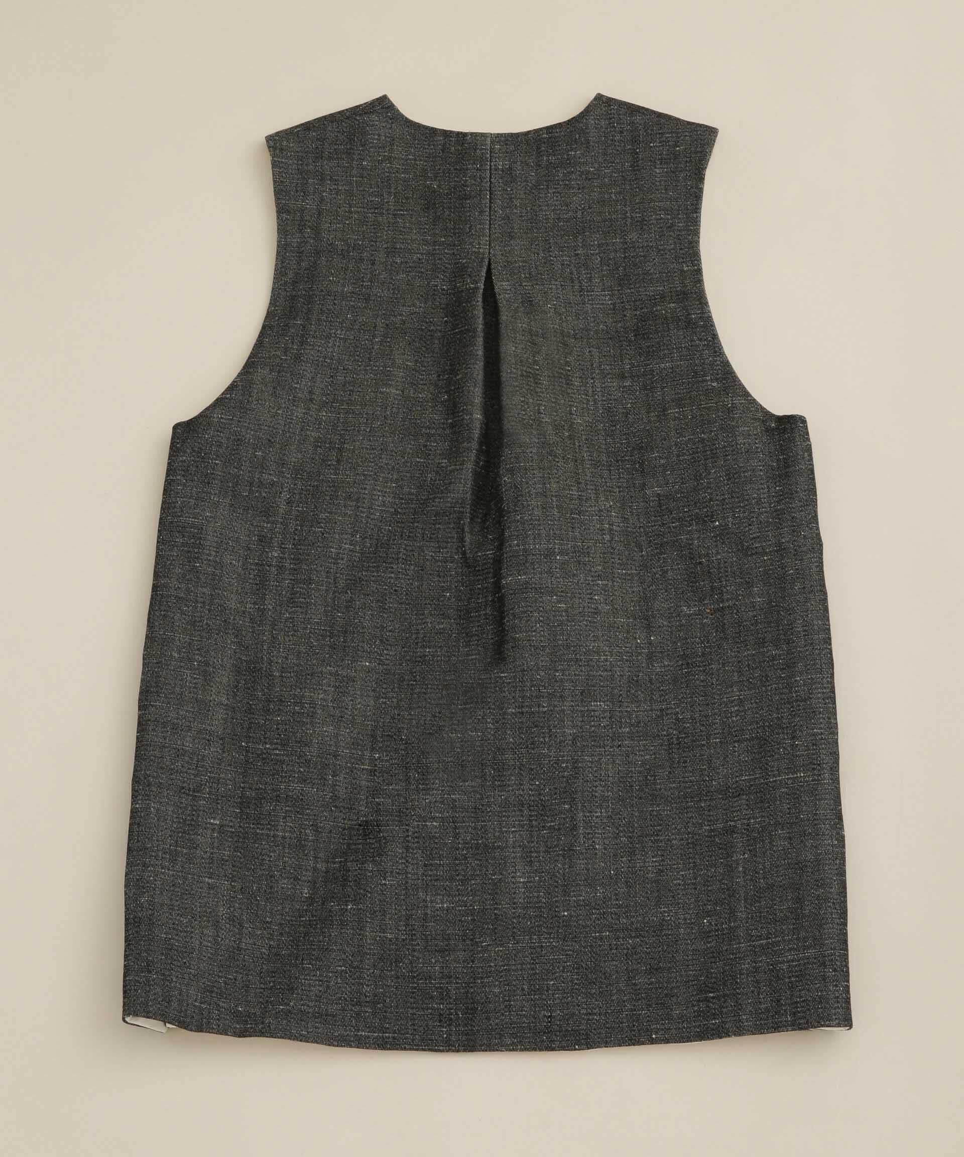 nano･universe「ＧＩＬＥＴ　－　Ｊｕｔｅ／Ｂａｍｂｏｏ　Ｔｗｉｌｌ」|ダウンベスト・ベスト|