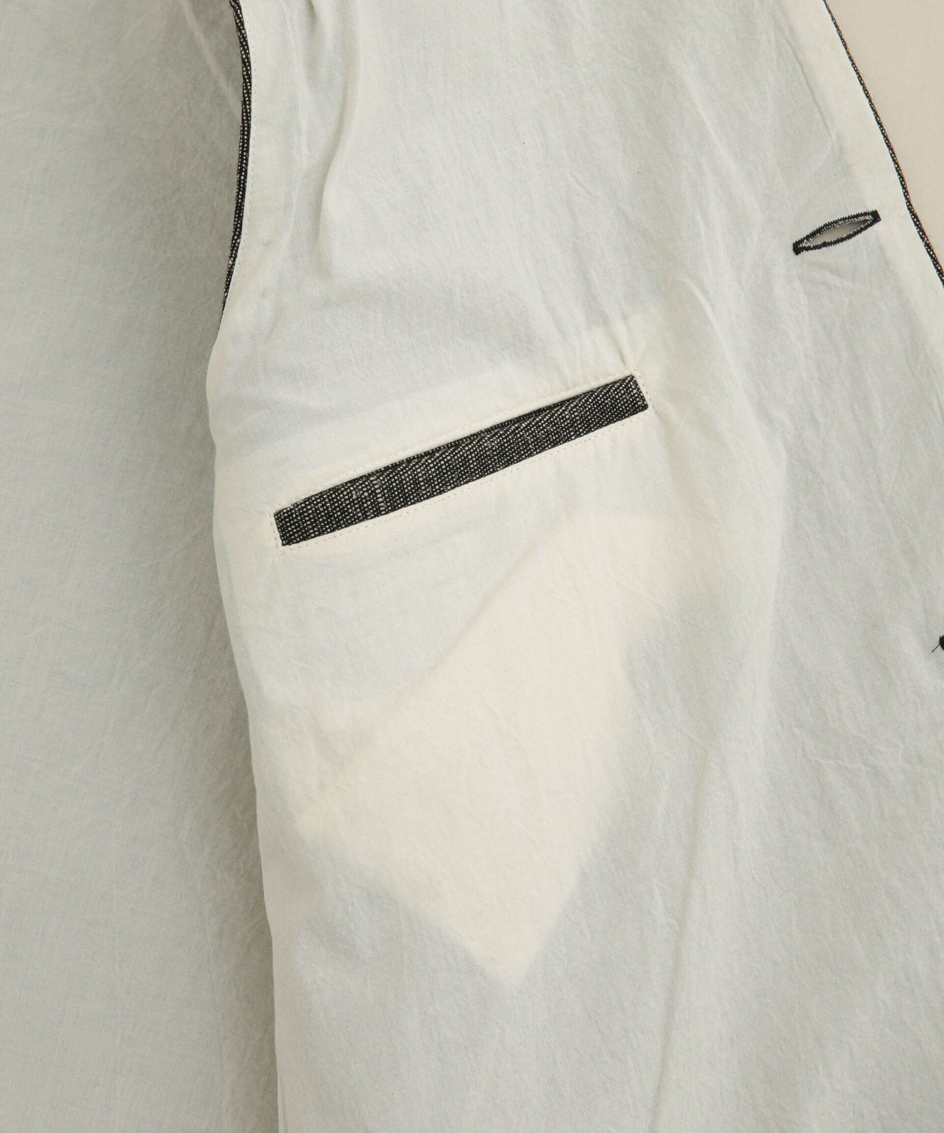 nano･universe「ＧＩＬＥＴ　－　Ｊｕｔｅ／Ｂａｍｂｏｏ　Ｔｗｉｌｌ」|ダウンベスト・ベスト|