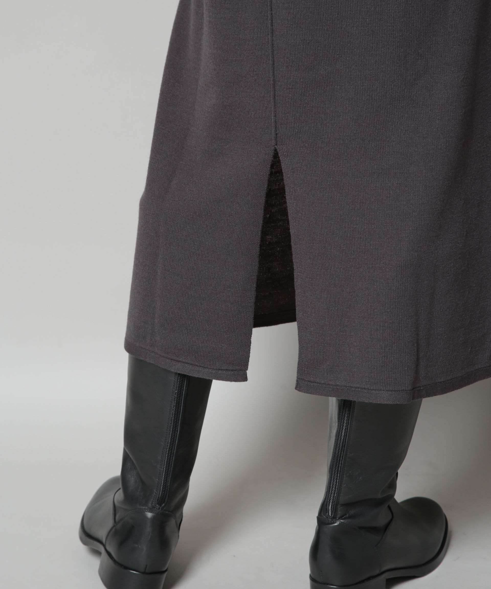 nano･universe「ニットキャミワンピース&times;クロップドVネックニット セット」|ワンピース|