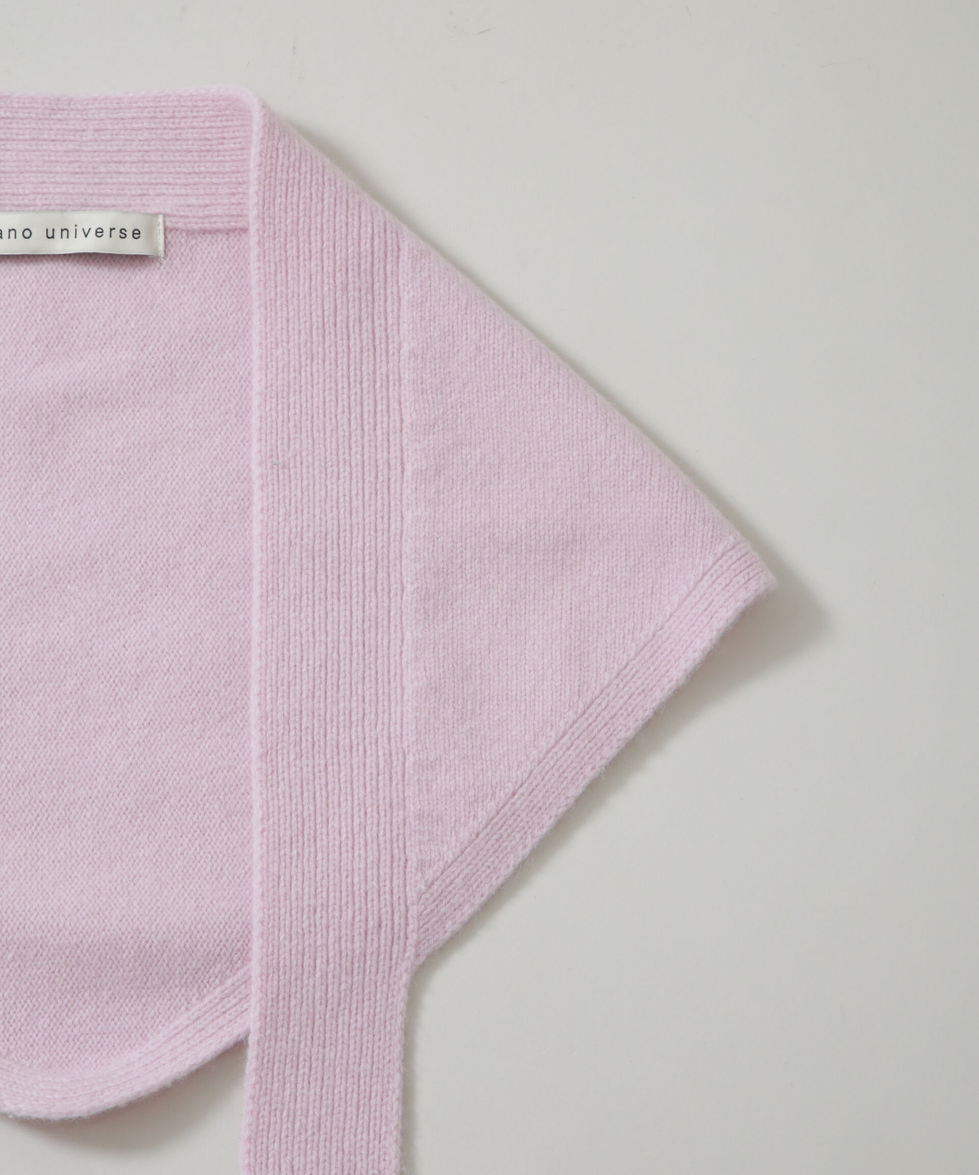 nano･universe「AQUAウールカシミヤトライアングルストール」|マフラー|