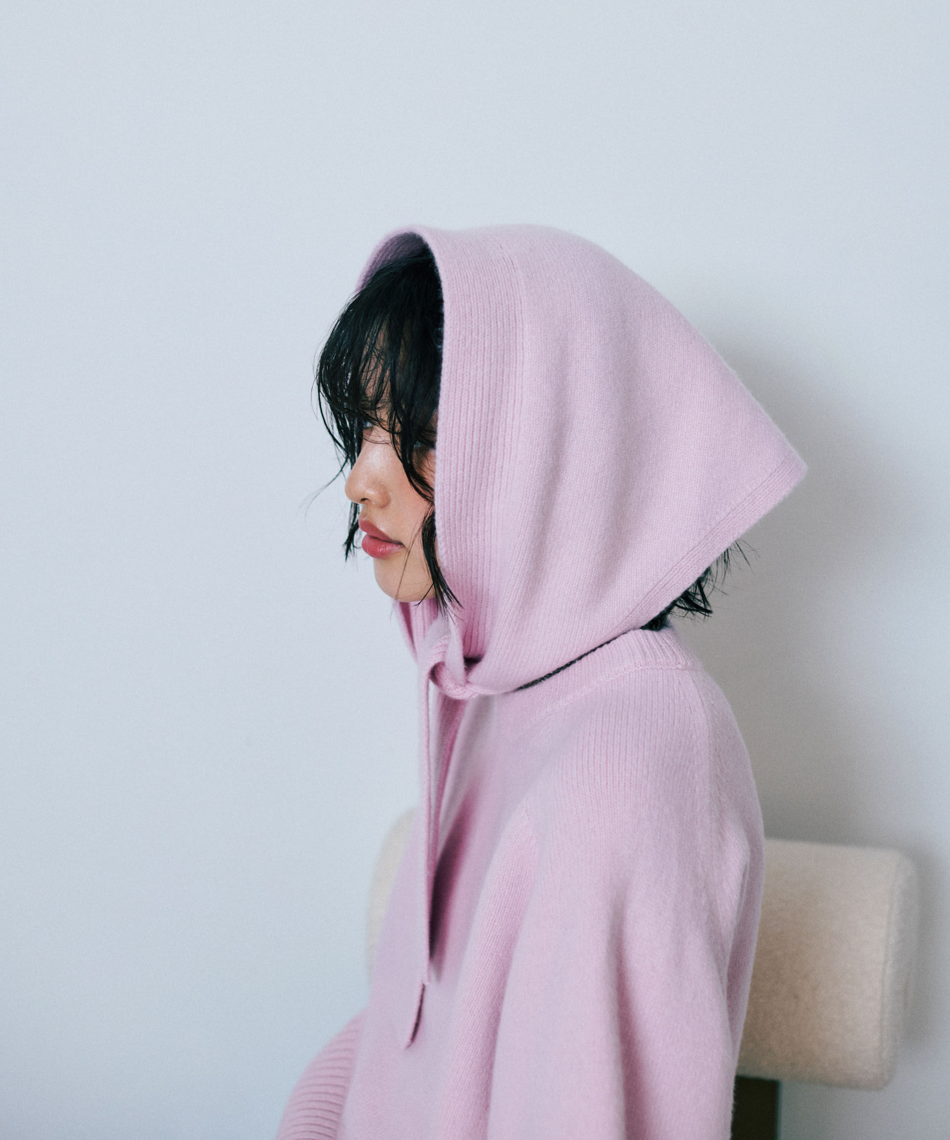 nano･universe「AQUAウールカシミヤトライアングルストール」|マフラー|