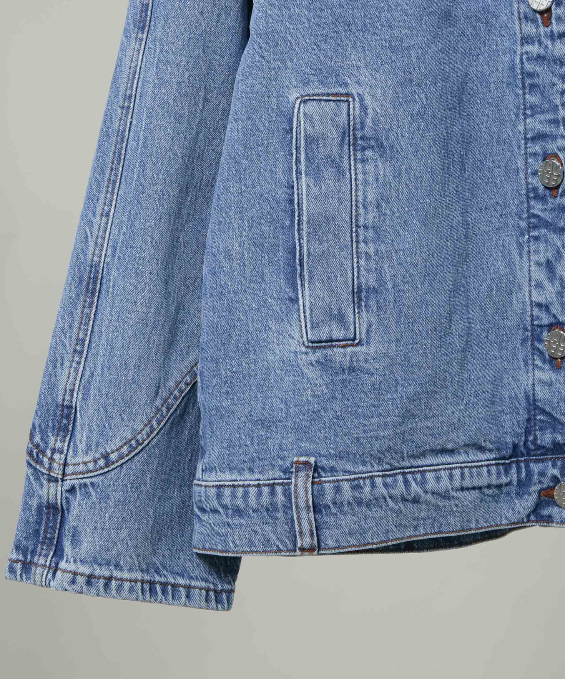 nano･universe「BAUM UND PFERDGARTEN/Patch denim ブルゾン(セットアップ可)」|ブルゾン・スタジャン|