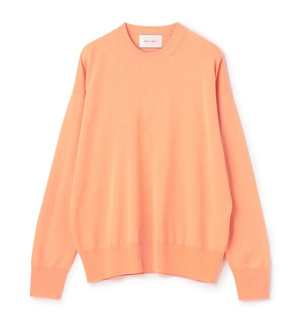 BEIGE,「PIERIS / クルーネックニット」|ニット・セーター|