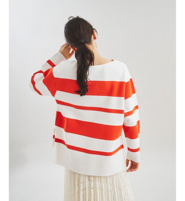 Diagram「ボーダールーズニットトップ」|ニット・セーター|