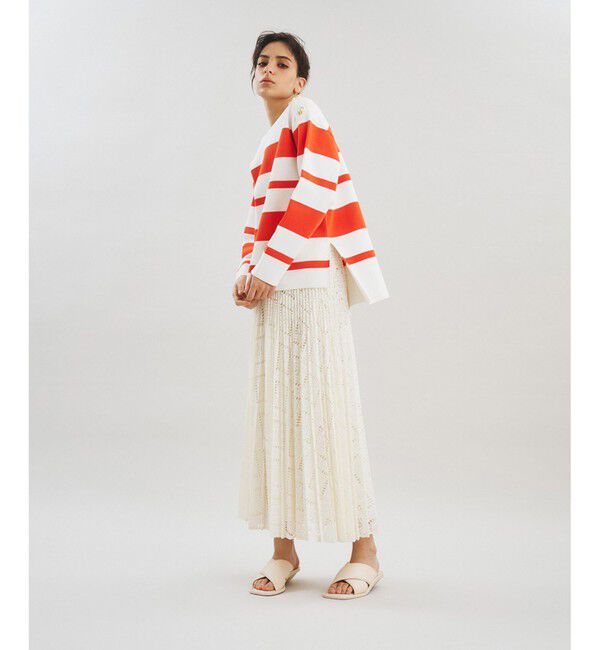 Diagram「ボーダールーズニットトップ」|ニット・セーター|